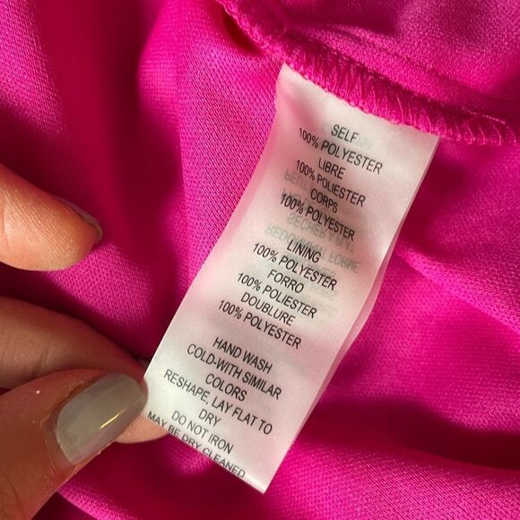 Vince Camuto Chiffon dress Size 18 - Picture 8 of 11